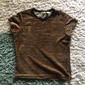 Retro Stripped Top